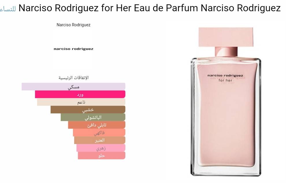 عطر نارسيسو فور هير للنساء – Narciso For Her