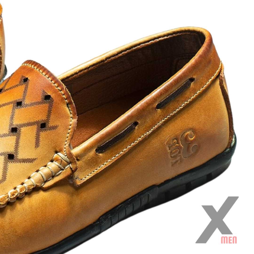 حذاء صيفي جلد طبيعي 