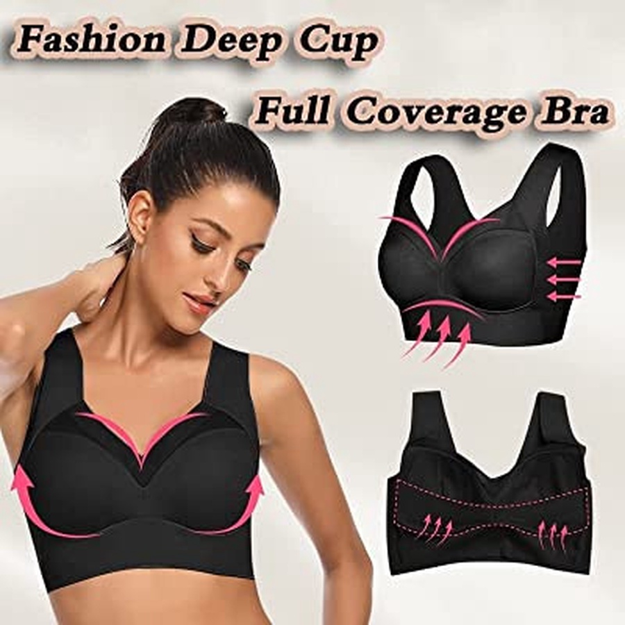 Deep Cup Push Up Wireless Bras 40% off