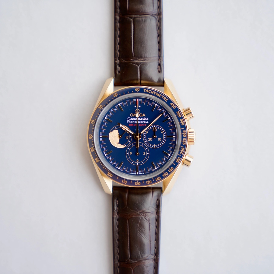 Master replica Speedmaster Moonwatch Apollo XVII45th Anniversary Limited Edition