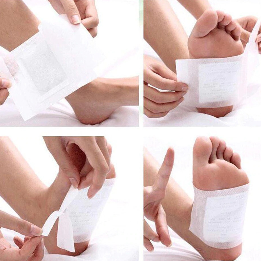 تضعها اسفل القدم ( باطن القدم ) ليلا