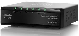 CISCO SYSTEMS SF100D-05 5 Port 10/100 Desktop Switch