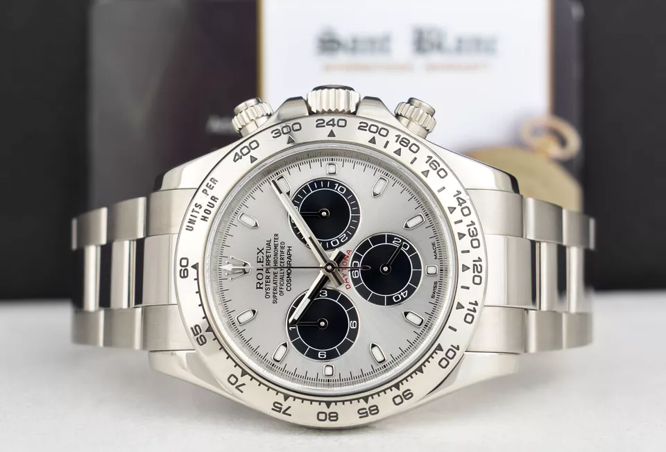 Rolex Daytona Grey Steel/Black Dial Master Replica