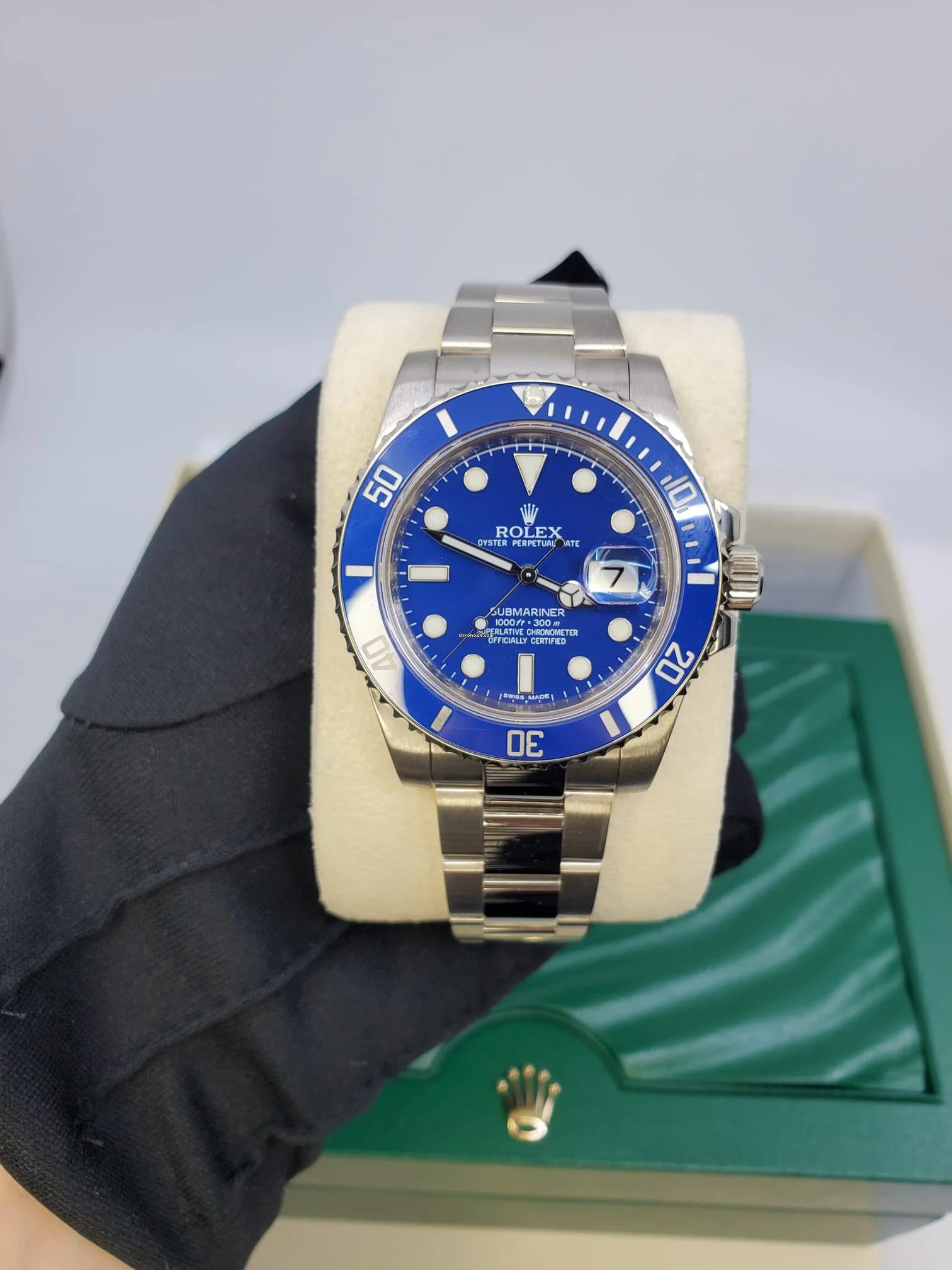 ساعة Rolex Submariner Blue ماستر درجة اولي