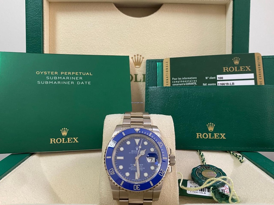 ساعة Rolex Submariner Blue ماستر درجة اولي