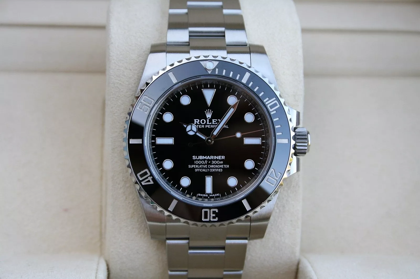 ساعة Rolex Submariner  ماكينة سويسرية