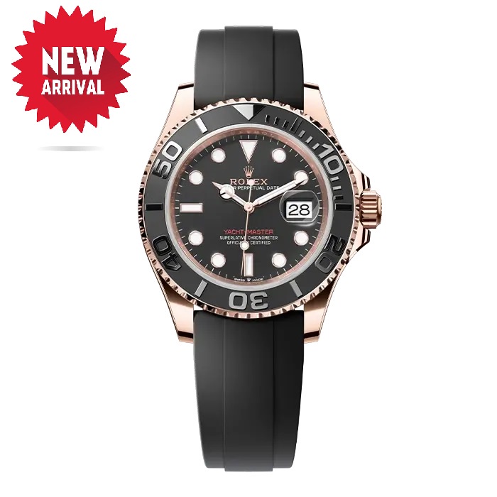 Yacht-Master 40 Rose Gold Oysterflex