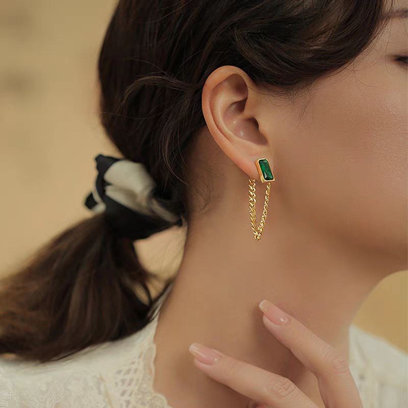 Butterfly stud earrings