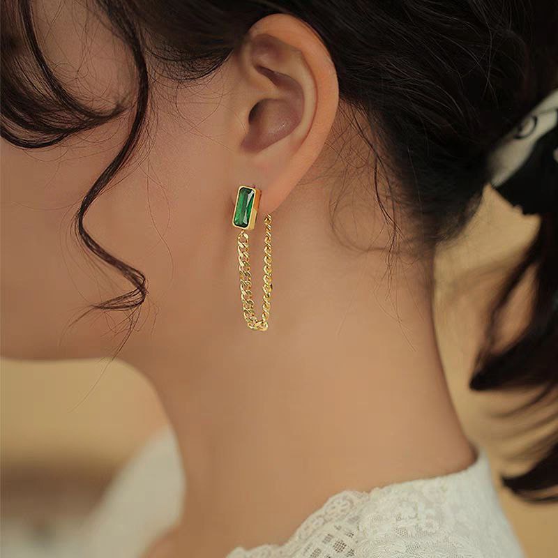 Butterfly stud earrings