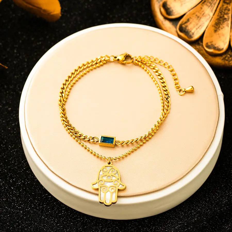 Necklace and bracelet & Pure stainless steel