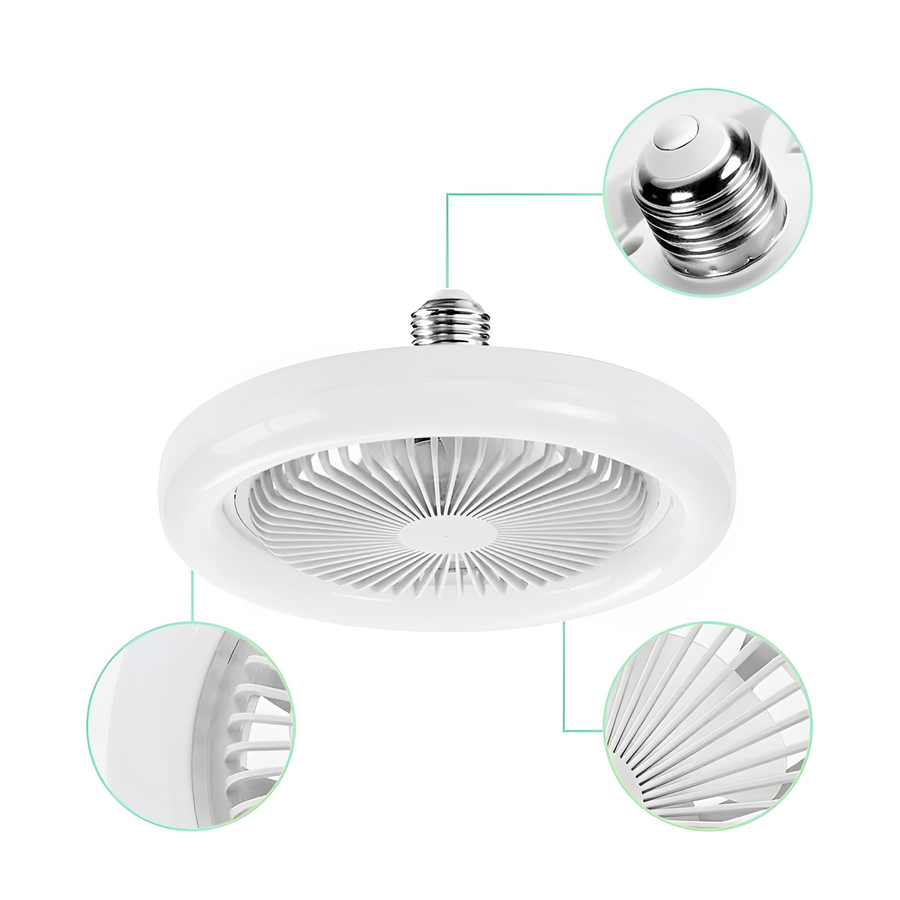 مروحة LED السقف المتنقلة