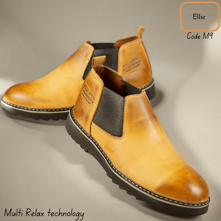 هافبوت جلد طبيعي M9 