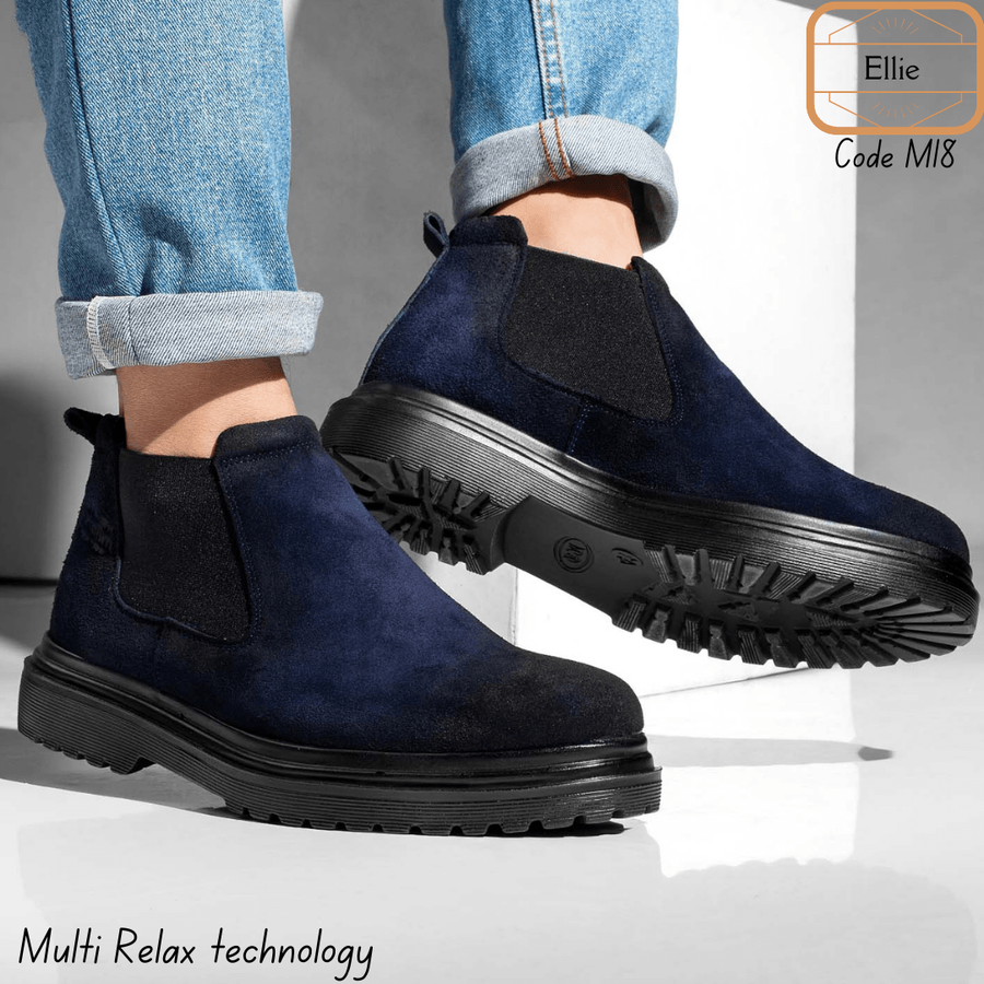 هافبوت جلد طبيعي M18 