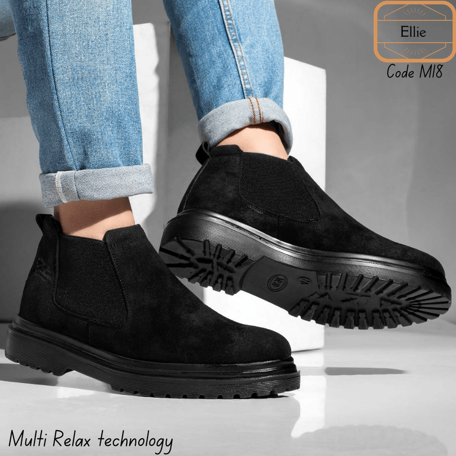 هافبوت جلد طبيعي M18 