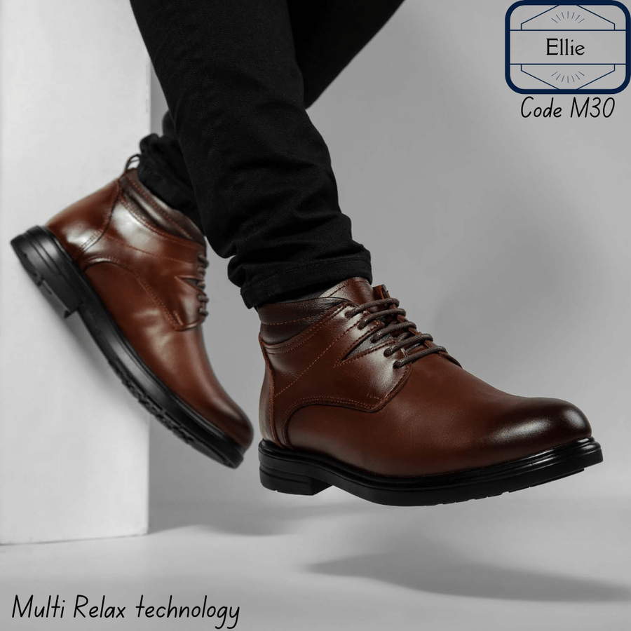 هافبوت جلد طبيعي M30