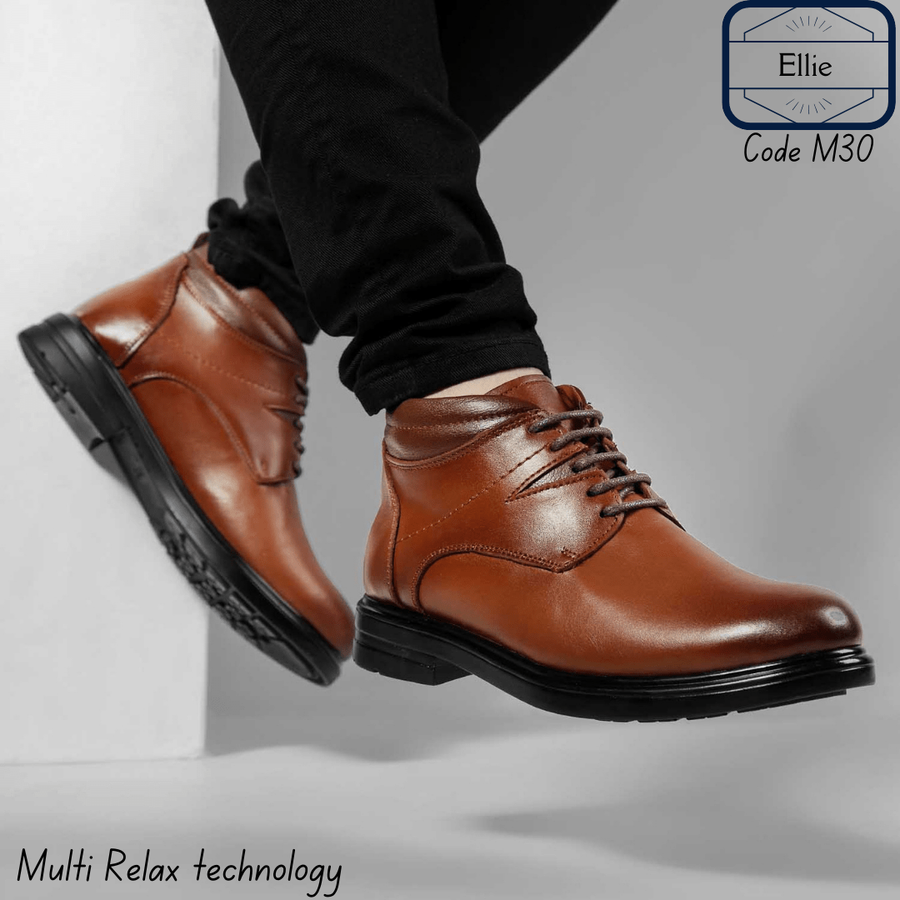 هافبوت جلد طبيعي M30