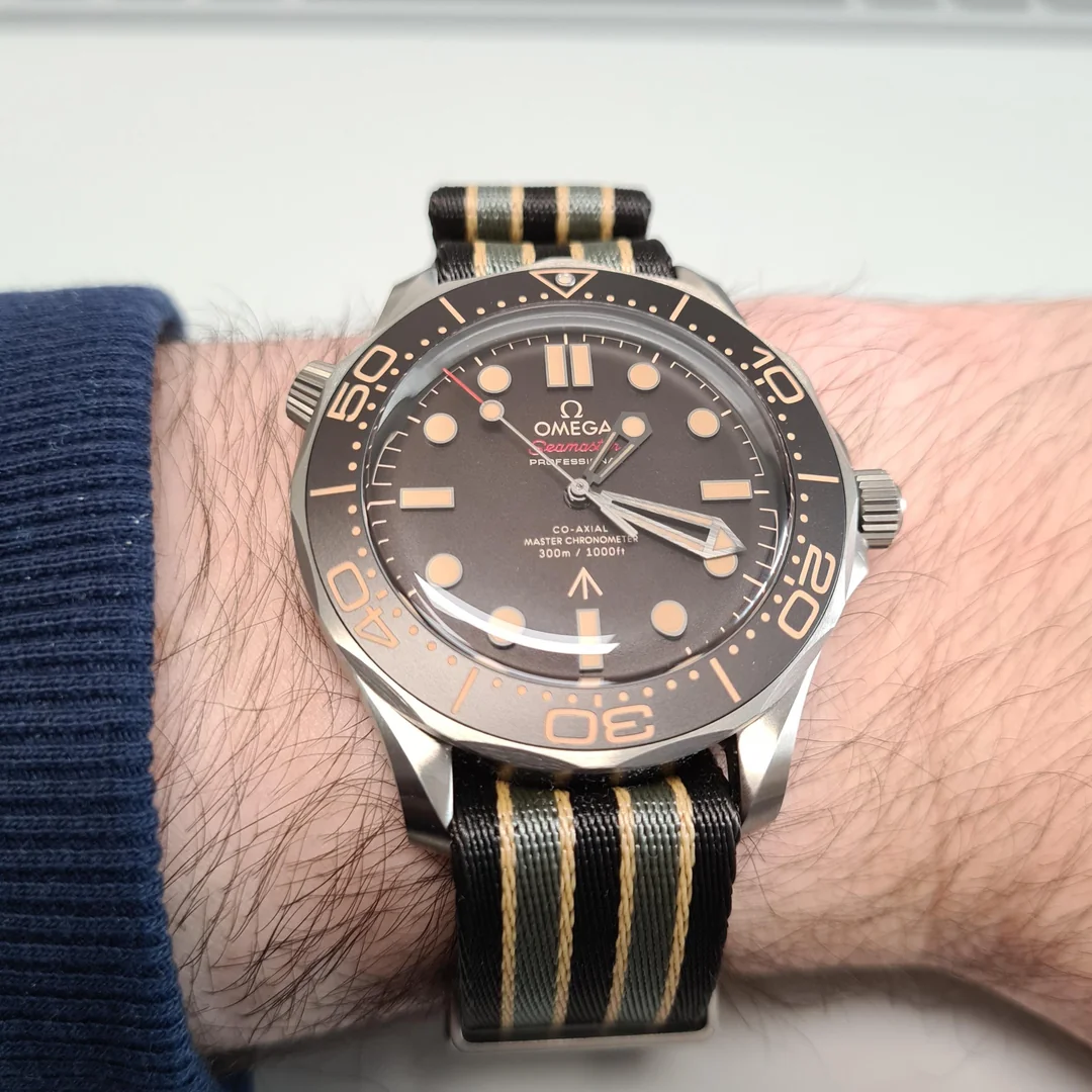 Seamaster 300m 007 No Time to Die James Bond master 