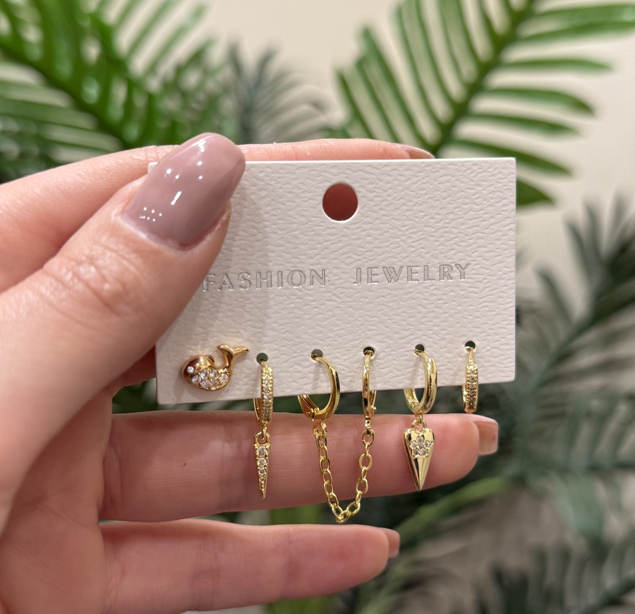 Earrings card for 6 peices, number 3