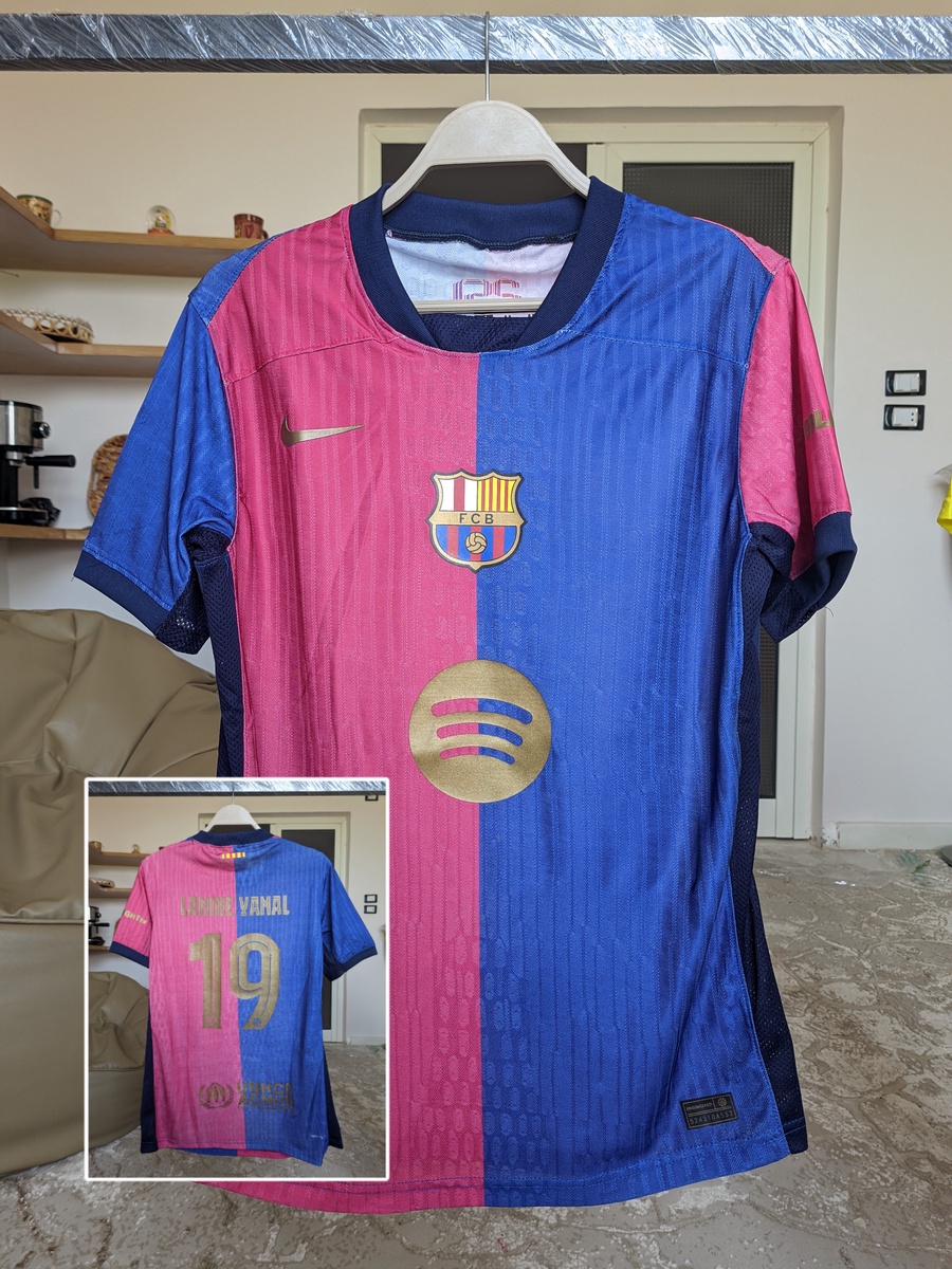 تيشيرت برشلونة الاساسي 2024-25