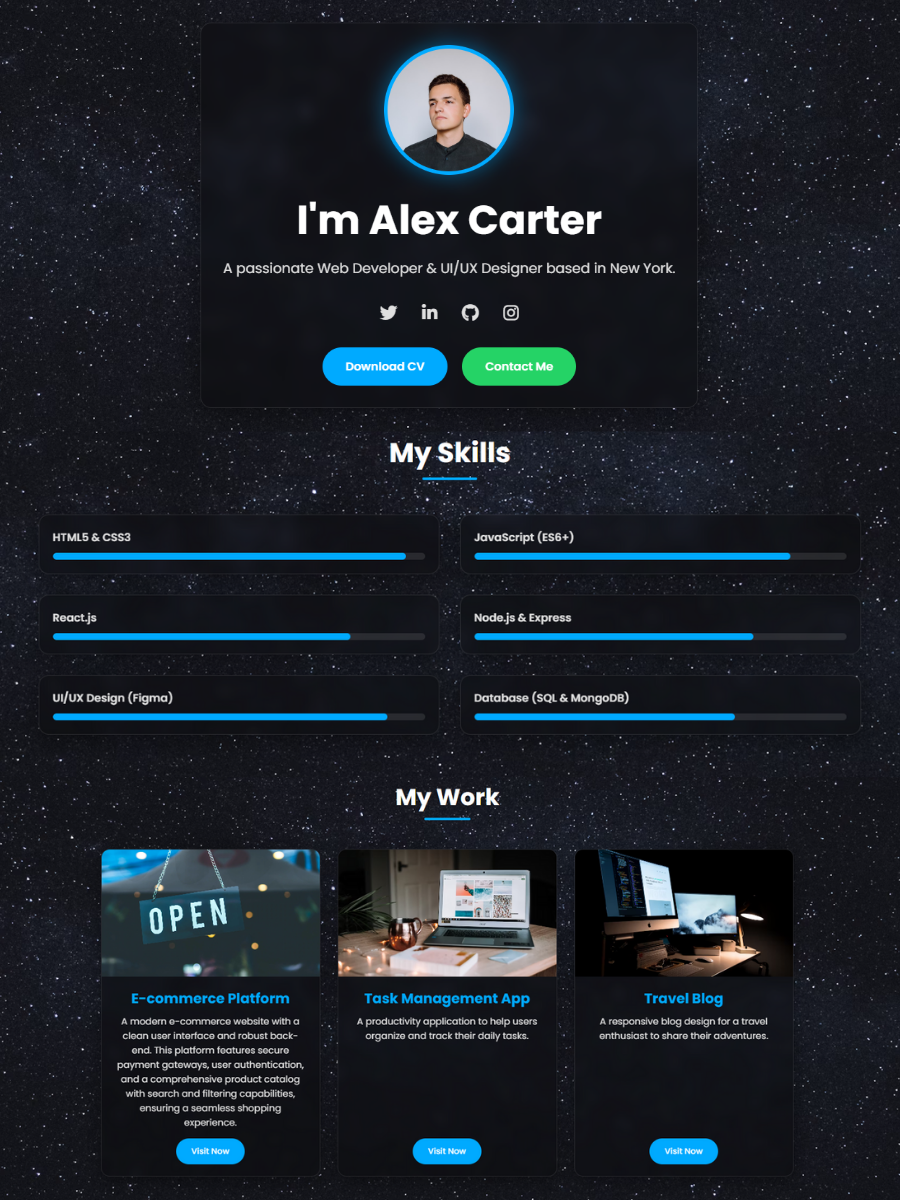 Profilio Code Template Profolio Glass - Profile Template