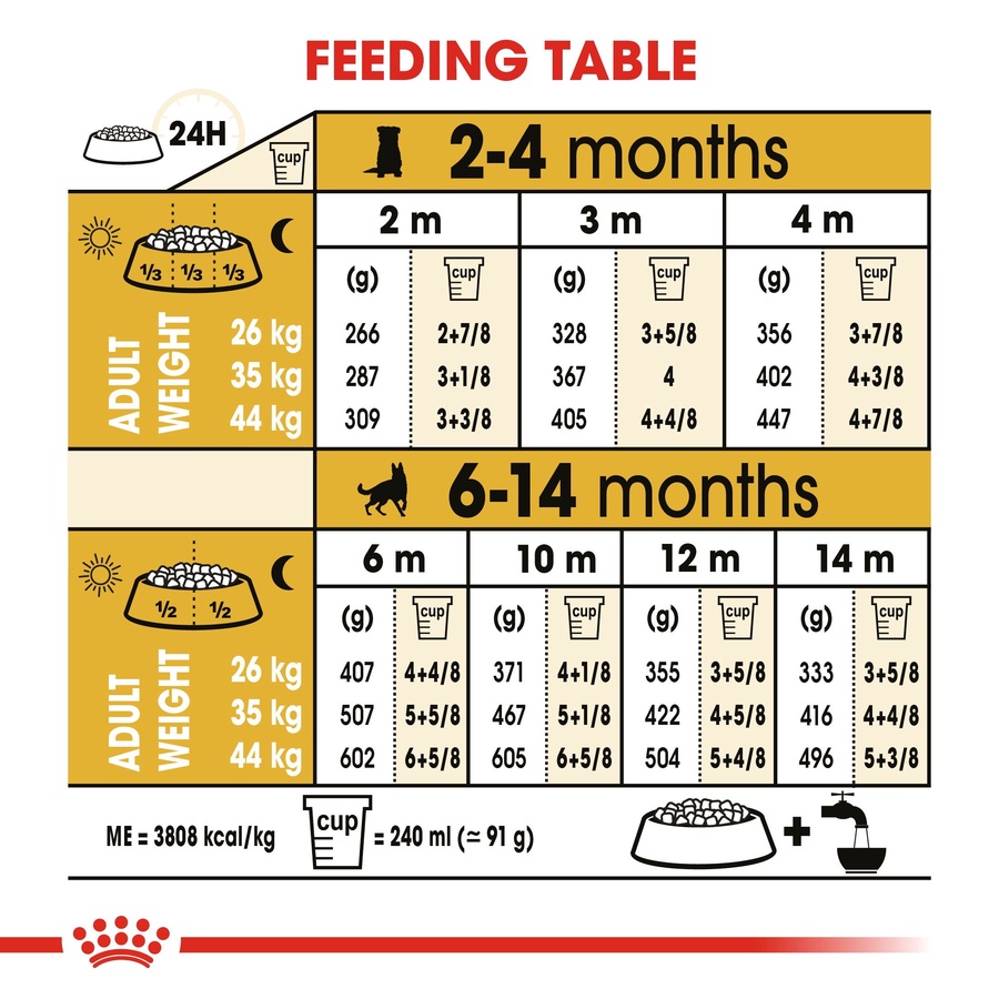 Royal Canin German Shepherd Puppy (3 KG) - Dry food for puppies up to 15 months