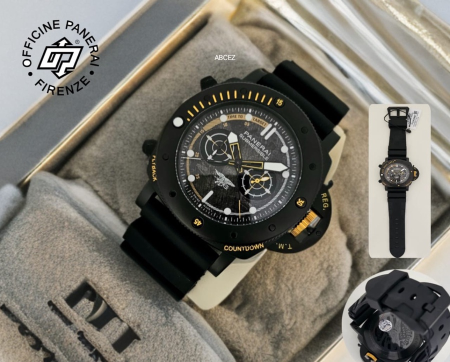ساعة بانيراي  Panerai Navy Seals Limited Edition 47 mm هاي كوالتي اتوماتيك 