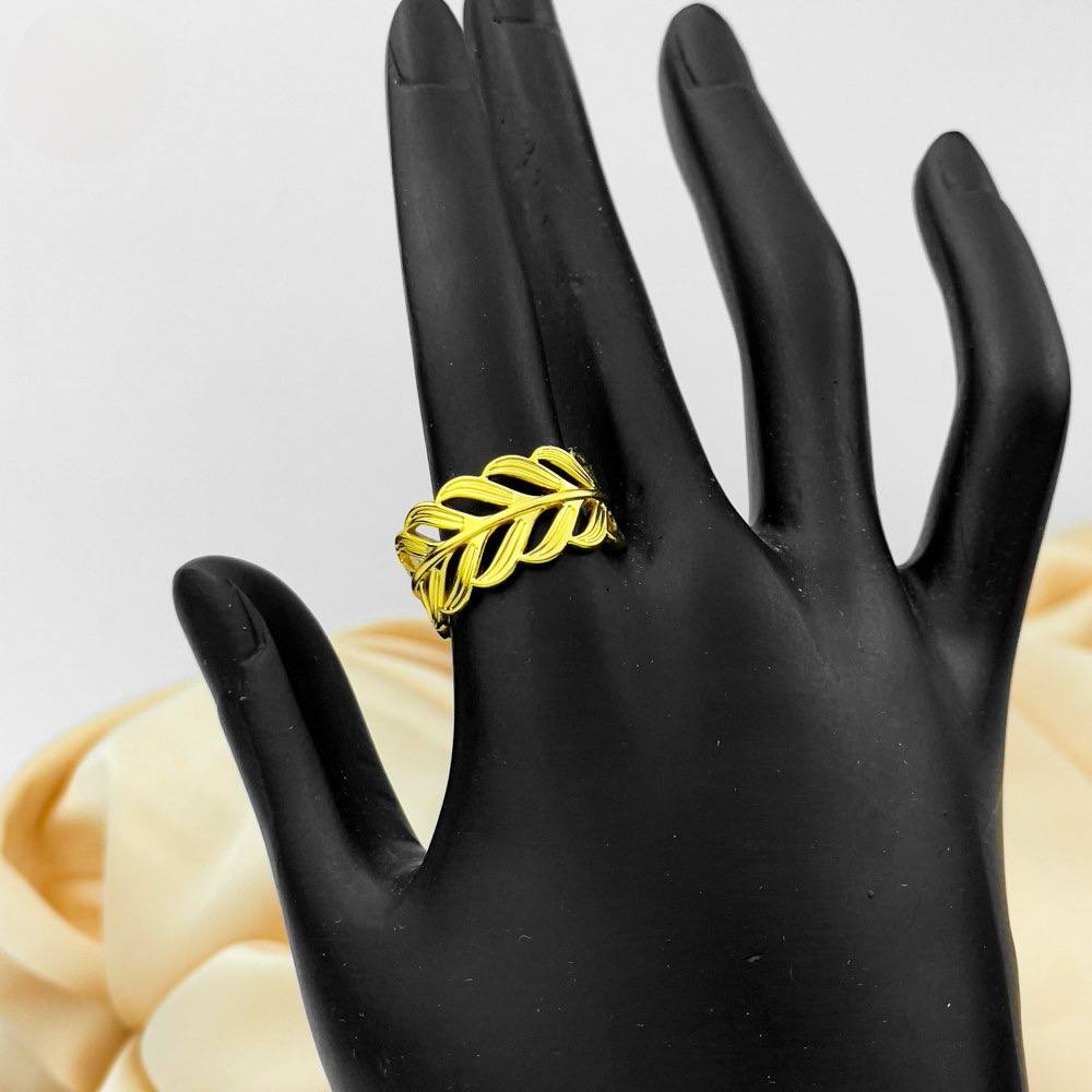 Bloom Gold Ring – Stainless Steel