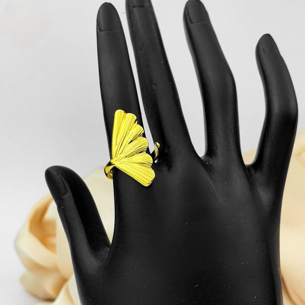 Seashell Gold Ring – Stainless Steel