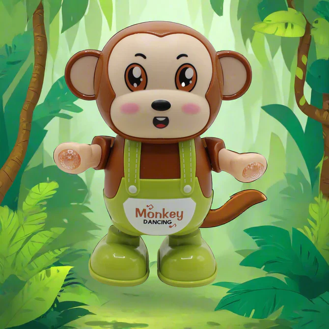 ✨ القرد الراقص المضيء – لعبة كل الأطفال مستنيينها!
