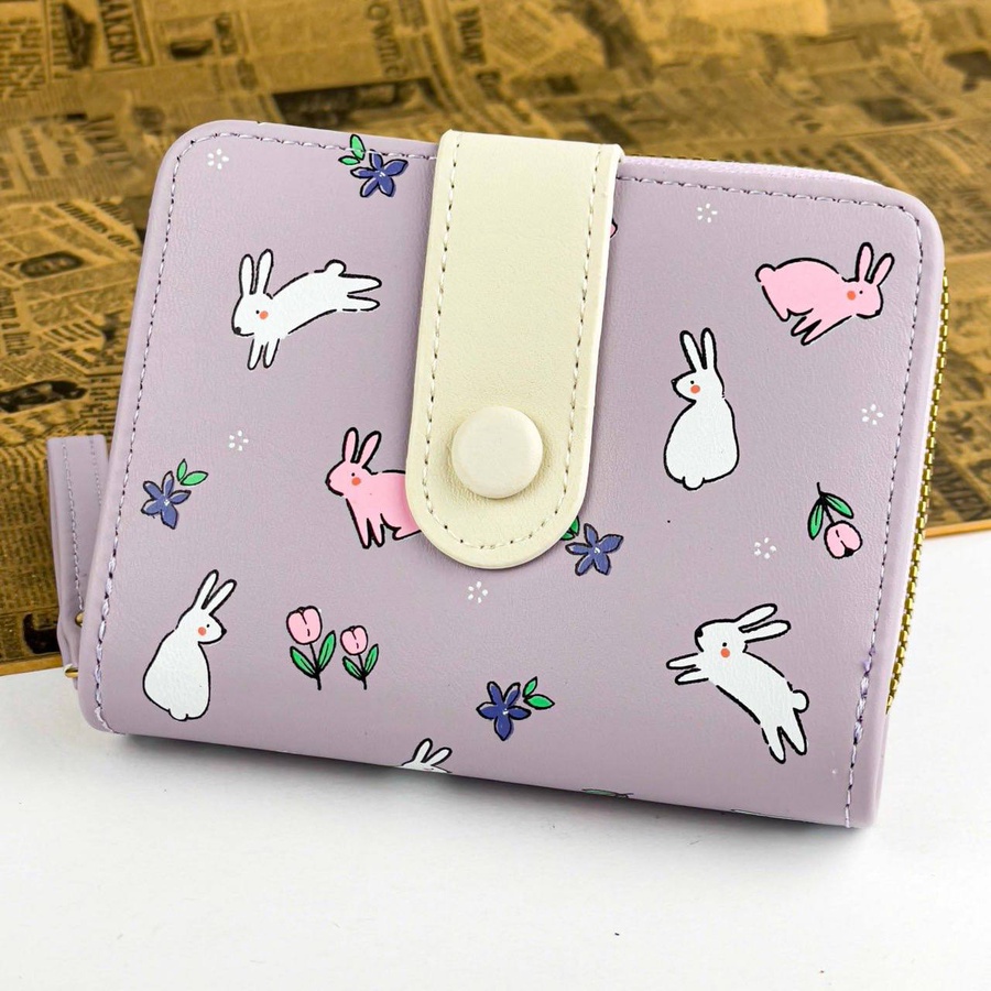 Floral Bunny Women’s Wallet
