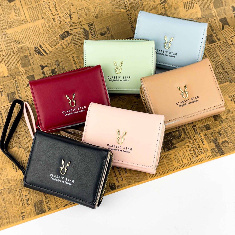 Classic Deer Emblem Wallet