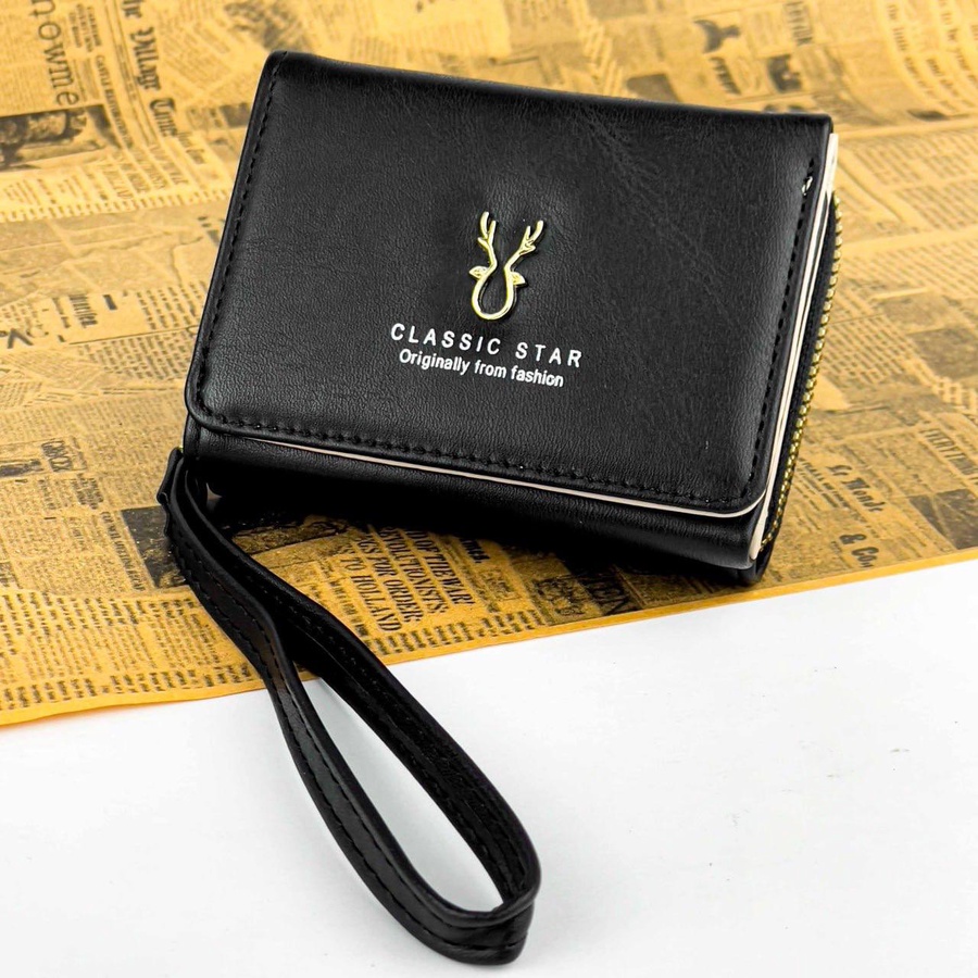 Classic Deer Emblem Wallet