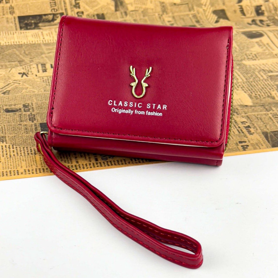 Classic Deer Emblem Wallet