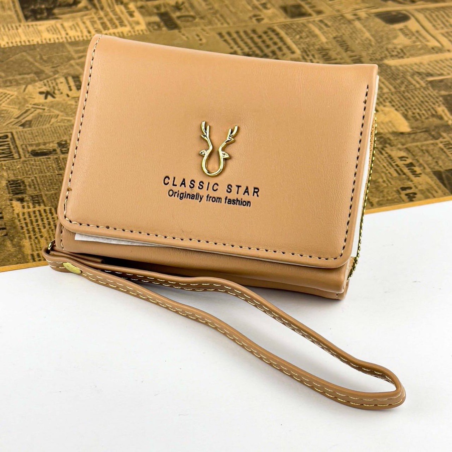 Classic Deer Emblem Wallet