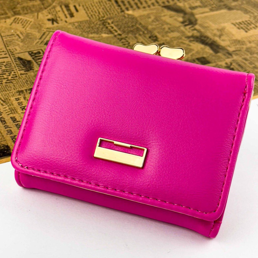 Round Clasp Wallet