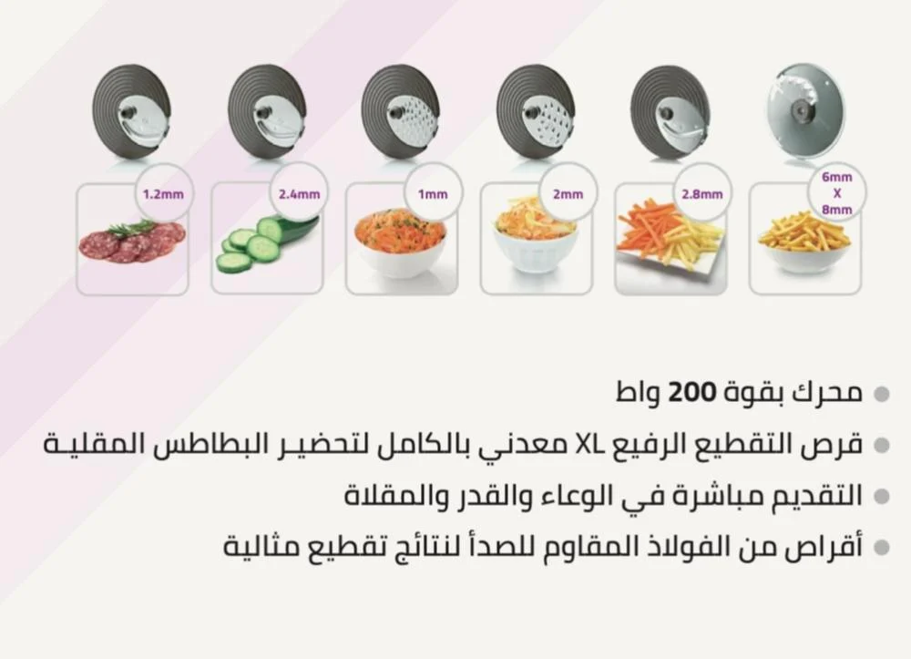 آمنة وسهلة الاستخدام و سهلة الفك والتنظيف – تخلص شغلك وتنظفها بثواني.