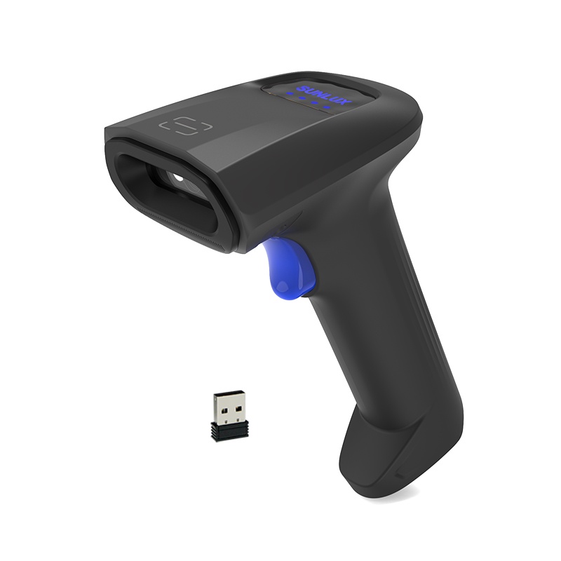 قارئ باركود لاسلكي SUNLUX RW10 2D Wireless Barcode Scanner product thumbnail 4