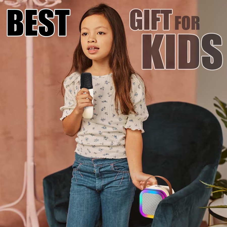 ميكروفون كاريوكي وسماعة Karaoke Mic with Speaker product thumbnail 6