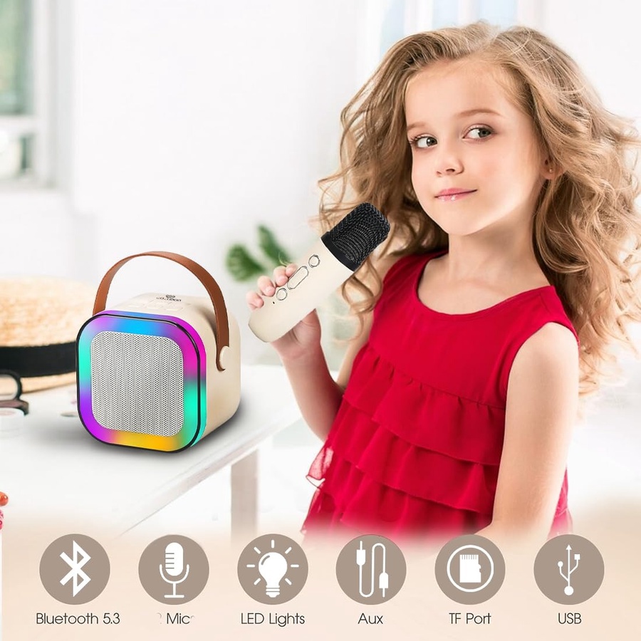 ميكروفون كاريوكي وسماعة Karaoke Mic with Speaker product thumbnail 4