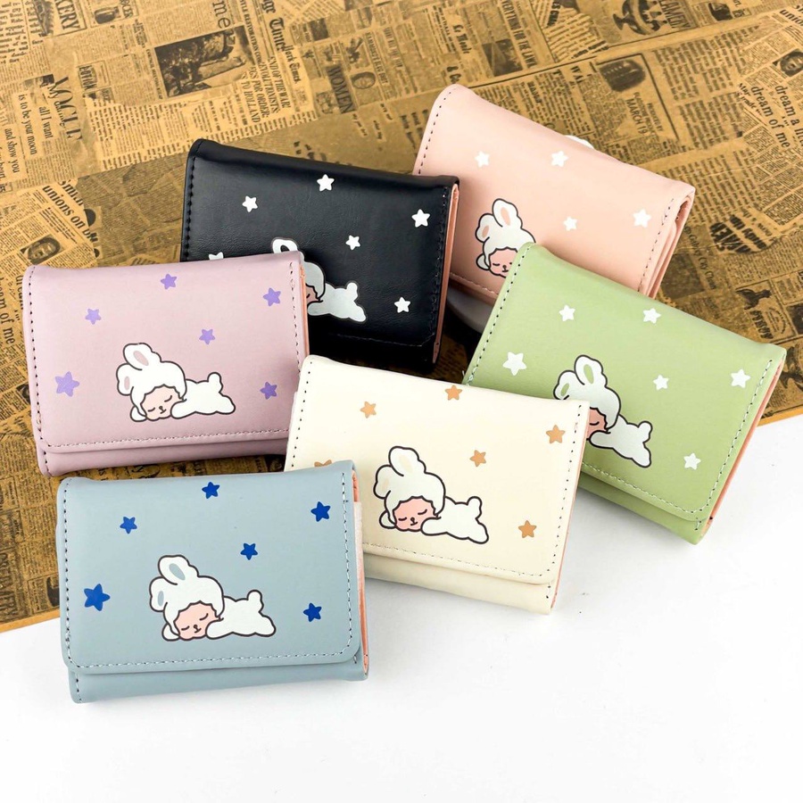 Bunny Dream Wallet – Multi Colors | Premium Faux Leather