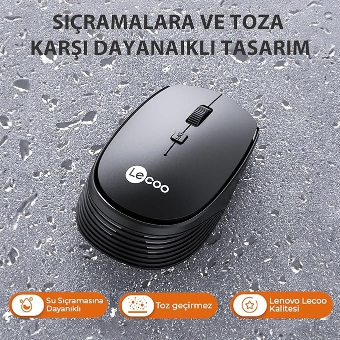ماوس لاسلكي ليكو Lecoo Wireless Mouse WS202 product thumbnail 2