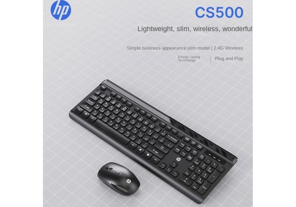ماوس وكيبورد لاسلكي HP CS500 Wireless Keyboard and Mouse Combo product thumbnail 4