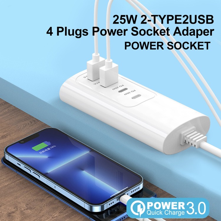 PD 20W Dual USB-C/Type-C HUB product thumbnail 3