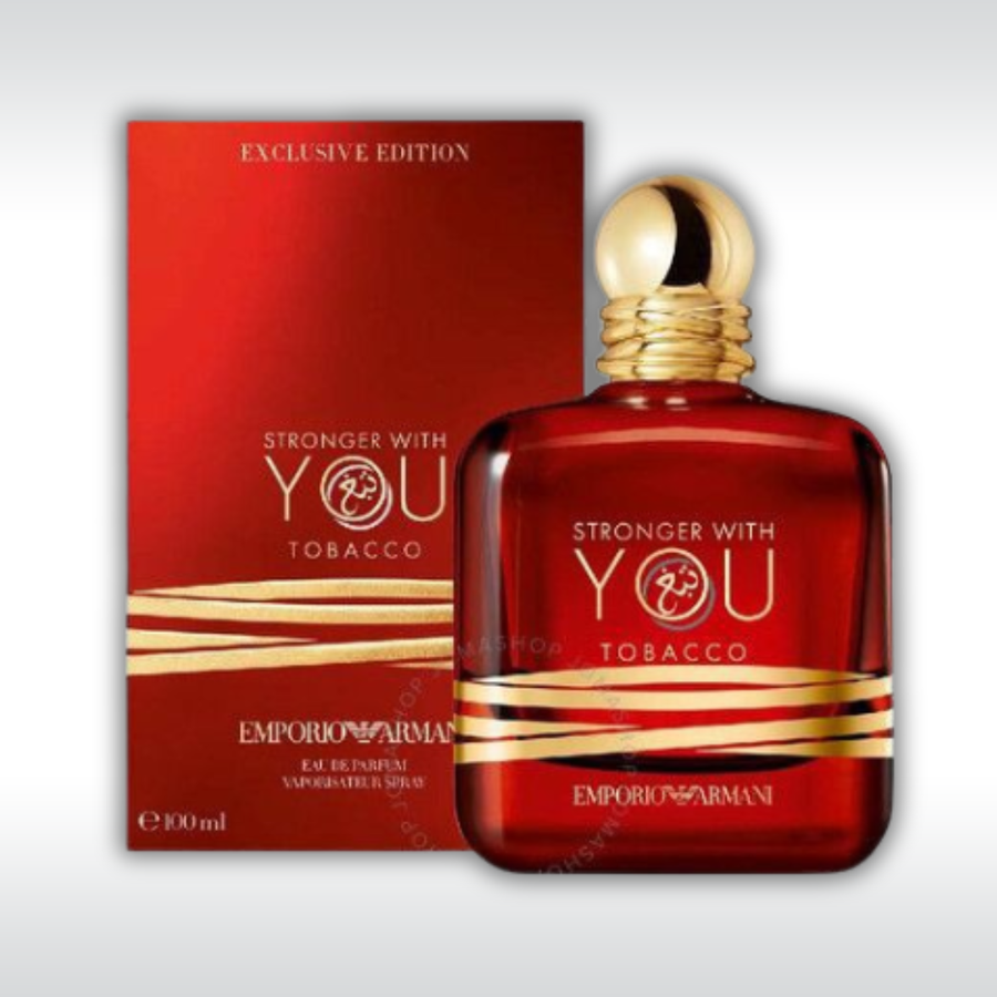 عطر سترونجر ويذ يو توباكو للرجال – Stronger With You Tobacco