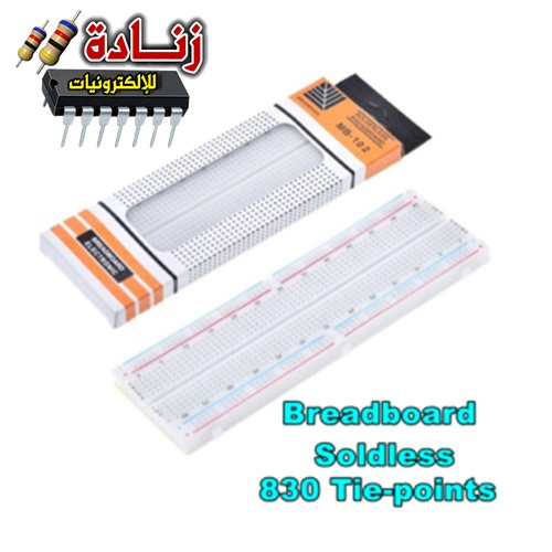 لوحة توصيل وتجارب إلكترونية موديل MB-102