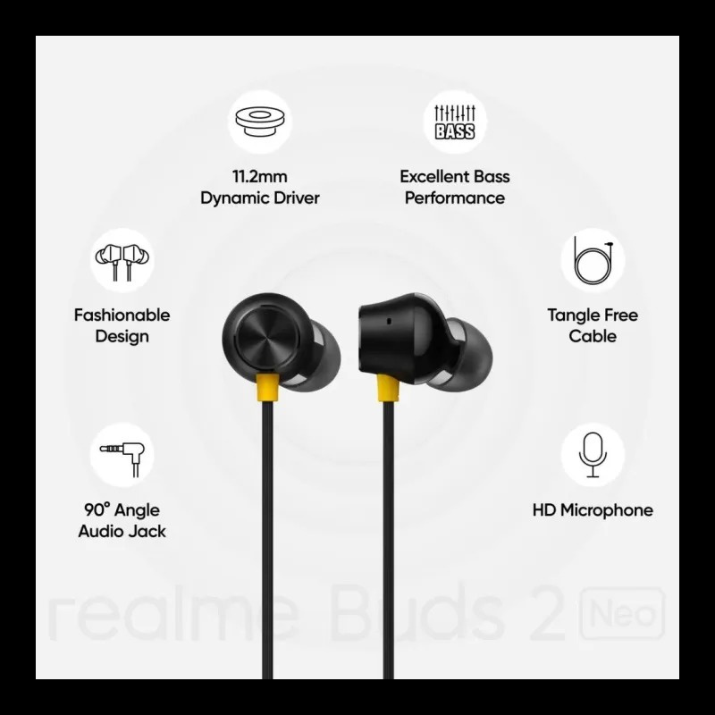 Realme Buds BT-R2 Wireless Bluetooth headphone product thumbnail 4