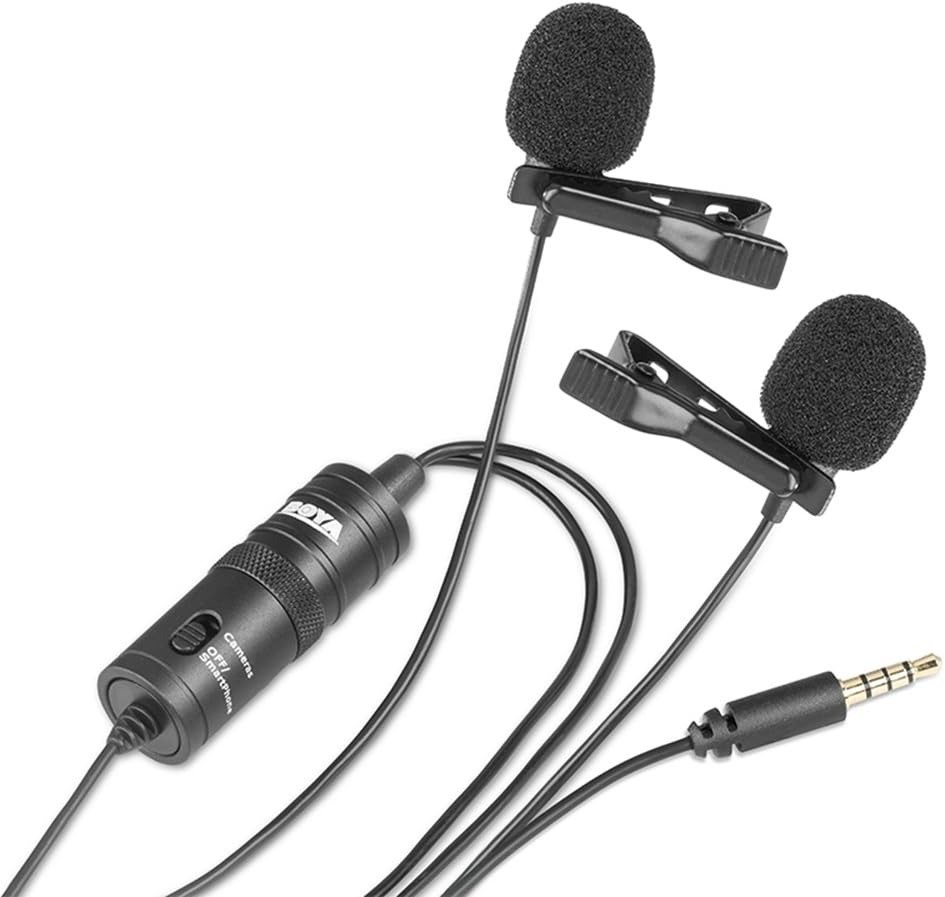 BOYA BY-M1DM Dual Omni Directional Lavalier Mic product thumbnail 5