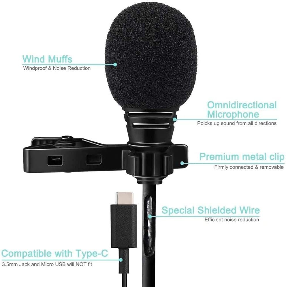 Clip-on Lavalier Microphone GL-121 Type C product thumbnail 4