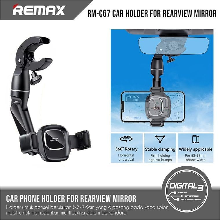 Remax Car Mount RM-C67 product thumbnail 3