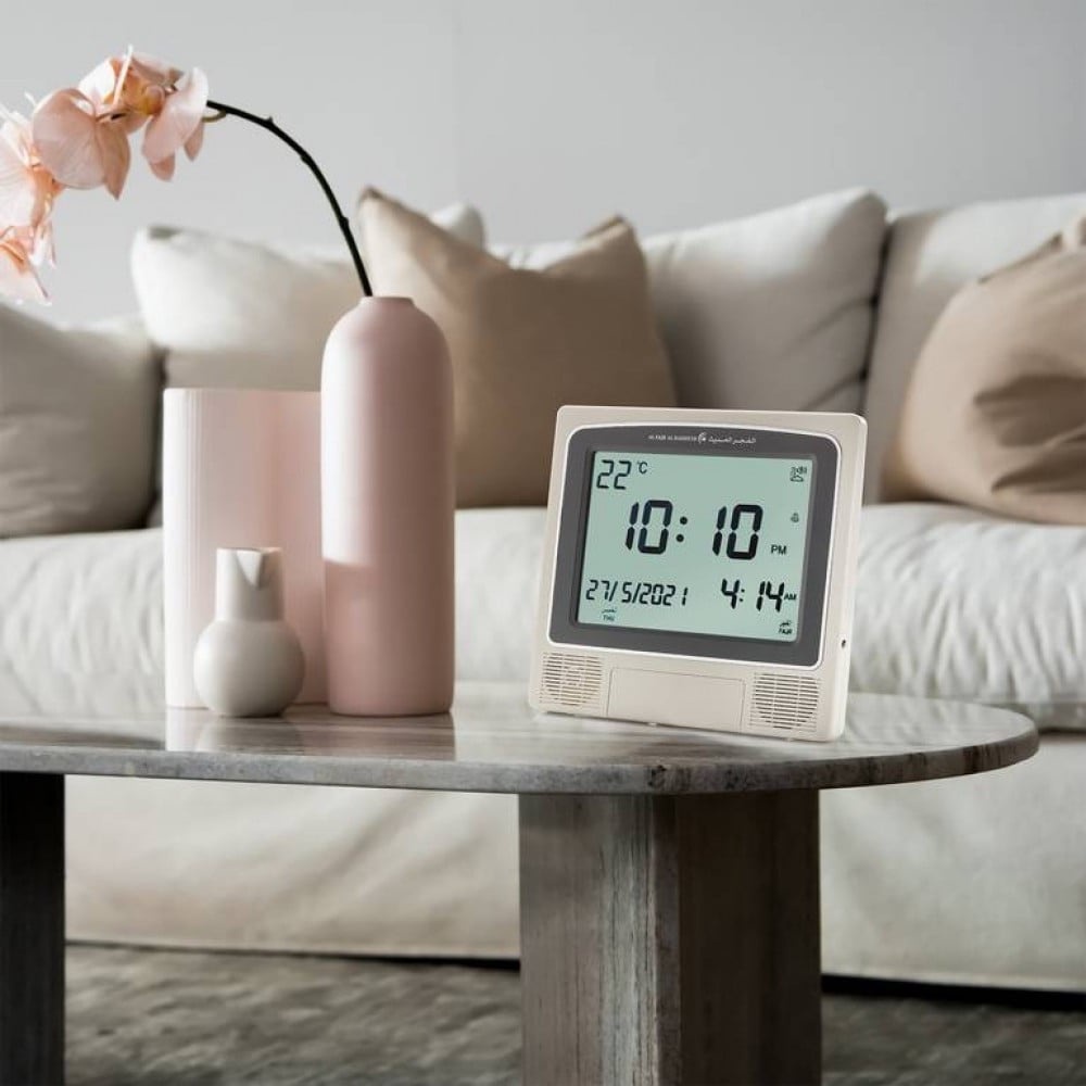 التقويم الهجري مع درجه الحراره وساعه رقميه